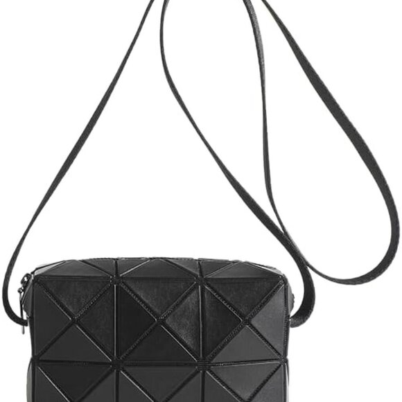 Small Geometric Rhombus Bag Unisex Crossbody Over the Shoulder Purse - Picture 1 of 6